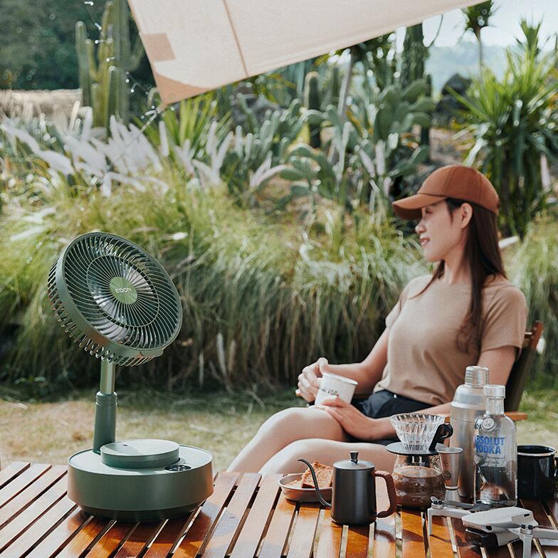 🔥【80% de descuento】Telescopic Folding Fan